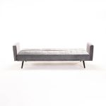Mac Velvet Sleeper Couch - Image 11