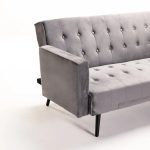 Mac Velvet Sleeper Couch - Image 14