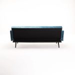 Mac Velvet Sleeper Couch - Image 6