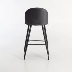Maddie Velvet Kitchen Stool - Image 19