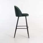 Maddie Velvet Kitchen Stool - Image 13