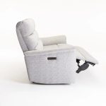 Marco Fabric Electric Power 3 Seater Recliner-Grey - Image 8