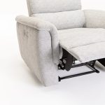 Marco Fabric Electric Power Armchair Recliner-Grey - Image 9