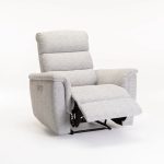 Marco Fabric Electric Power Armchair Recliner-Grey - Image 2