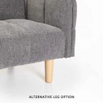 Maz Fabric Sleeper Couch - 2 Leg Option - Image 14