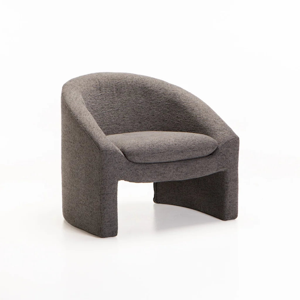 decofurn-furniture-mila-speckled-fabric-chair-739 Mila Speckled Fabric Chair - Image 1