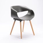 Mira Wooden Leg Armchair - Image 6