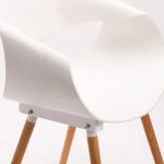 Mira Wooden Leg Armchair - Image 5
