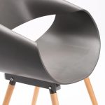 Mira Wooden Leg Armchair - Image 10