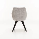 Nella Wooden Dining Chair - Speckled Grey - Image 4