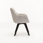 Nella Wooden Dining Chair - Speckled Grey - Image 3