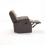 Oli Fabric Armchair Recliner - Dark Grey - Image 6