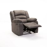 Oli Fabric Armchair Recliner - Dark Grey - Image 2