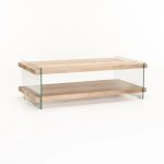Opal 110X55Cm 8Mm Tempered Glass Coffee Table
