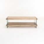 Opal 110X55Cm 8Mm Tempered Glass Coffee Table - Image 2