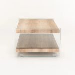 Opal 110X55Cm 8Mm Tempered Glass Coffee Table - Image 3