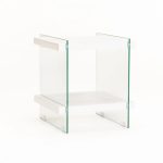 Opal 45X45Cm 8Mm Tempered Glass Side Table - Image 5