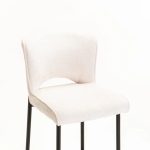 Pavia Fabric Kitchen Stool - Image 11