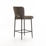 Pavia Fabric Kitchen Stool - Image 4