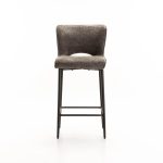 Pavia Fabric Kitchen Stool - Image 2