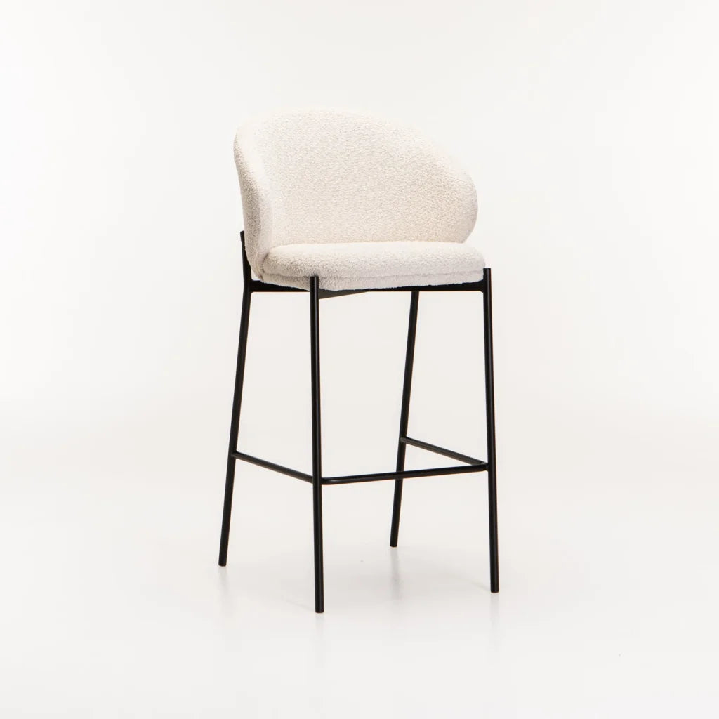 decofurn-furniture-phoebe-fabric-barstool-749 Phoebe Fabric Barstool - Image 1