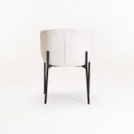 Phoebe Fabric Dining Chair - Image 4