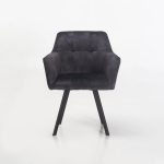 Pia Deluxe Velvet Dining Chair - Image 13
