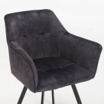 Pia Deluxe Velvet Dining Chair - Image 16