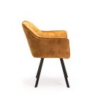Pia Deluxe Velvet Dining Chair - Image 9