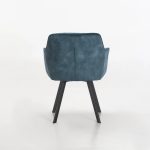 Pia Deluxe Velvet Dining Chair - Image 4