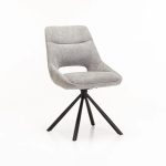 Prato Fabric Swivel Dining Chair - Image 11