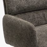 Riley Fabric Office Chair - Grey - Image 6