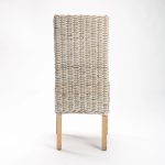Rita Whitewash Dining Chair - Image 4