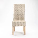 Rita Whitewash Dining Chair - Image 2