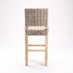 Rita Whitewash Kitchen Stool - Image 4