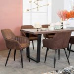 Rocco Fabric Dining Chair - Image 7