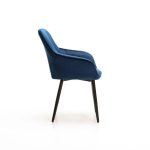 Rocco Velvet Dining Chair - Image 10