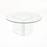 Ruby 90Cm Round 10Mm Tempered Glass Coffee Table - Image 3