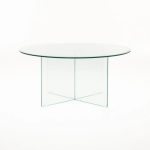 Ruby 90Cm Round 10Mm Tempered Glass Coffee Table - Image 2