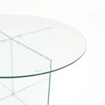 Ruby 90Cm Round 10Mm Tempered Glass Coffee Table - Image 4