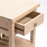 Sari Whitewash 1 Drawer Pedestal - Image 5