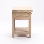 Sari Whitewash 1 Drawer Pedestal - Image 3