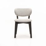 Sofia Wooden Dining Chair-Black Leg - Image 2