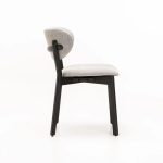 Sofia Wooden Dining Chair-Black Leg - Image 3