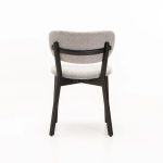 Sofia Wooden Dining Chair-Black Leg - Image 4