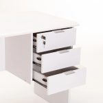 Soho 120Cm Deluxe 3 Drawer Desk - Image 20