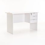 Soho 120Cm Deluxe 3 Drawer Desk - Image 16