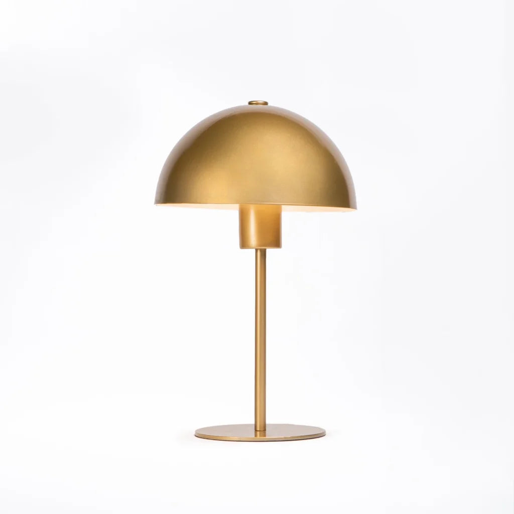 decofurn-furniture-table-lamp-gold-metal-dome-533 Table Lamp Gold Metal Dome - Image 1