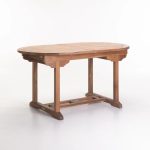 Teak Oval Extension Table - Image 6