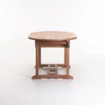 Teak Oval Extension Table - Image 8